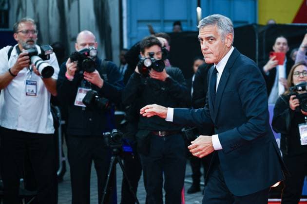 London BFI Jay Kelly Premiere George Clooney attending the Jay Kelly Premiere as part of the BFI London Film Festival in London, England on October 10, 2025. Photo by Aurore Marechal ABACAPRESS.COM London  Copyright: xMarechalxAurore ABACAx