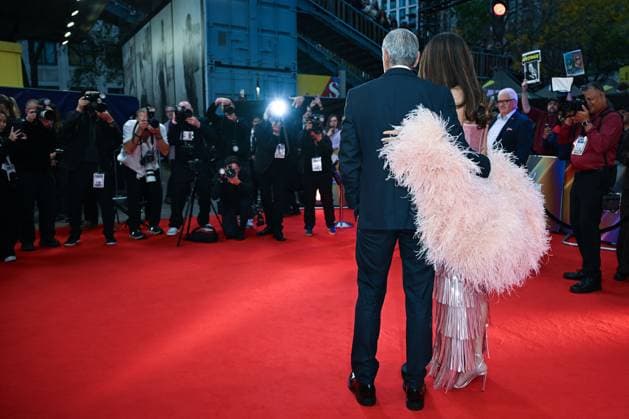 London BFI Jay Kelly Premiere George Clooney and Amal Clooney attending the Jay Kelly Premiere as part of the BFI London Film Festival in London, England on October 10, 2025. Photo by Aurore Marechal ABACAPRESS.COM London  Copyright: xMarechalxAurore ABACAx