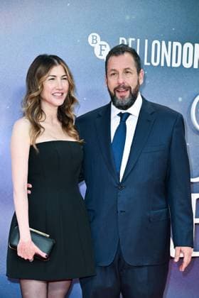 London BFI Jay Kelly Premiere Jackie Sandler and Adam Sandler attending the Jay Kelly Premiere as part of the BFI London Film Festival in London, England on October 10, 2025. Photo by Aurore Marechal ABACAPRESS.COM London  Copyright: xMarechalxAurore ABACAx