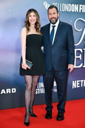 London BFI Jay Kelly Premiere Jackie Sandler and Adam Sandler attending the Jay Kelly Premiere as part of the BFI London Film Festival in London, England on October 10, 2025. Photo by Aurore Marechal ABACAPRESS.COM London  Copyright: xMarechalxAurore ABACAx