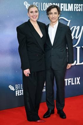 London BFI Jay Kelly Premiere Greta Gerwig and Noah Baumbach attending the Jay Kelly Premiere as part of the BFI London Film Festival in London, England on October 10, 2025. Photo by Aurore Marechal ABACAPRESS.COM London  Copyright: xMarechalxAurore ABACAx