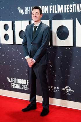 Will Tracy at the premiere of the feature film Bugonia at the 69 BFI London Film Festival 2025 at the Royal Festival Hall London, 10 10 2025 Foto:xJ.xEdwardsx xFuturexImagex bugonia_5004