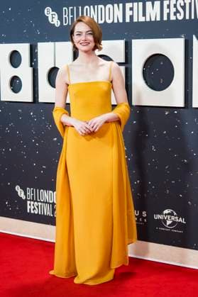 Emma Stone at the premiere of the feature film Bugonia at the 69 BFI London Film Festival 2025 at the Royal Festival Hall London, 10 10 2025 Foto:xJ.xEdwardsx xFuturexImagex bugonia_5019