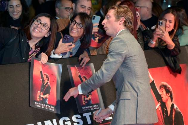 Jeremy Allen White at the premiere of the feature film Springsteen Liberami dal nulla Springsteen Deliver Me from Nowhere at Space Cinema Moderno Rome, 10 10 2025 Foto:xA.xM.xTinghinox xFuturexImagex springsteen_rom_5004