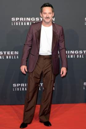 Scott Cooper at the premiere of the feature film Springsteen Liberami dal nulla Springsteen Deliver Me from Nowhere at Space Cinema Moderno Rome, 10 10 2025 Foto:xA.xM.xTinghinox xFuturexImagex springsteen_rom_5008