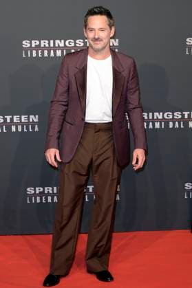 Scott Cooper at the premiere of the feature film Springsteen Liberami dal nulla Springsteen Deliver Me from Nowhere at Space Cinema Moderno Rome, 10 10 2025 Foto:xA.xM.xTinghinox xFuturexImagex springsteen_rom_5009