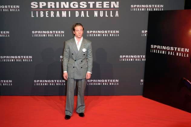 Jeremy Allen White at the premiere of the feature film Springsteen Liberami dal nulla Springsteen Deliver Me from Nowhere at Space Cinema Moderno Rome, 10 10 2025 Foto:xA.xM.xTinghinox xFuturexImagex springsteen_rom_5035