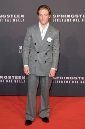Jeremy Allen White at the premiere of the feature film Springsteen Liberami dal nulla Springsteen Deliver Me from Nowhere at Space Cinema Moderno Rome, 10 10 2025 Foto:xA.xM.xTinghinox xFuturexImagex springsteen_rom_5039