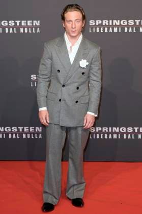 Jeremy Allen White at the premiere of the feature film Springsteen Liberami dal nulla Springsteen Deliver Me from Nowhere at Space Cinema Moderno Rome, 10 10 2025 Foto:xA.xM.xTinghinox xFuturexImagex springsteen_rom_5040