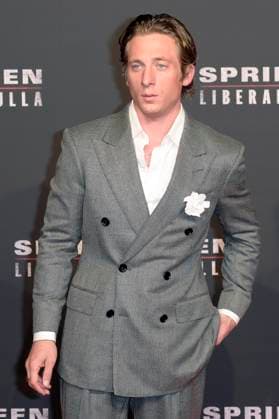 Jeremy Allen White at the premiere of the feature film Springsteen Liberami dal nulla Springsteen Deliver Me from Nowhere at Space Cinema Moderno Rome, 10 10 2025 Foto:xA.xM.xTinghinox xFuturexImagex springsteen_rom_5047