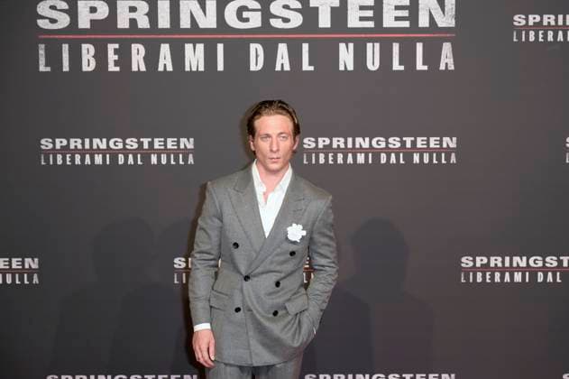Jeremy Allen White at the premiere of the feature film Springsteen Liberami dal nulla Springsteen Deliver Me from Nowhere at Space Cinema Moderno Rome, 10 10 2025 Foto:xA.xM.xTinghinox xFuturexImagex springsteen_rom_5052