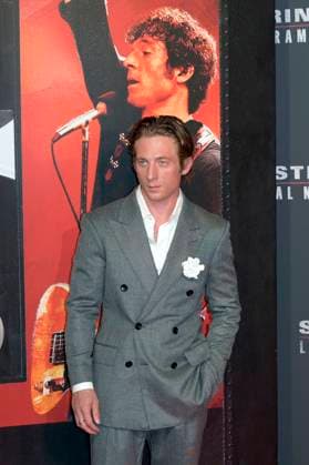 Jeremy Allen White at the premiere of the feature film Springsteen Liberami dal nulla Springsteen Deliver Me from Nowhere at Space Cinema Moderno Rome, 10 10 2025 Foto:xA.xM.xTinghinox xFuturexImagex springsteen_rom_5061