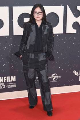Vanessa Eng at the premiere of the feature film Bugonia at the 69 BFI London Film Festival 2025 at the Royal Festival Hall London, 10 10 2025 Foto:xS.xVasx xFuturexImagex bugonia_5041