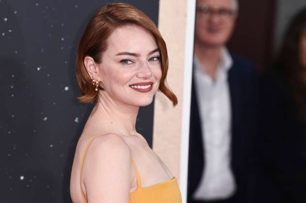 Emma Stone at the premiere of the feature film Bugonia at the 69 BFI London Film Festival 2025 at the Royal Festival Hall London, 10 10 2025 Foto:xS.xVasx xFuturexImagex bugonia_5083