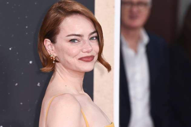 Emma Stone at the premiere of the feature film Bugonia at the 69 BFI London Film Festival 2025 at the Royal Festival Hall London, 10 10 2025 Foto:xS.xVasx xFuturexImagex bugonia_5085