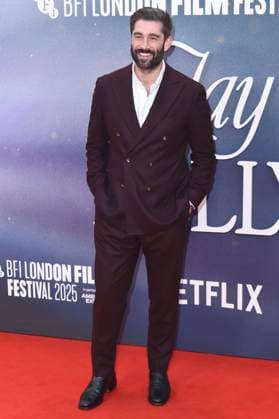 Matt Johnson at the premiere of the feature film Jay Kelly at the 69 BFI London Film Festival 2025 at the Royal Festival Hall London, 10 10 2025 Foto:xS.xVasx xFuturexImagex kelly_5093