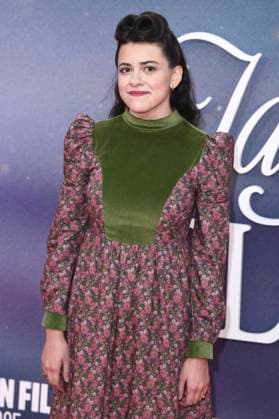 Grace Edwards at the premiere of the feature film Jay Kelly at the 69 BFI London Film Festival 2025 at the Royal Festival Hall London, 10 10 2025 Foto:xS.xVasx xFuturexImagex kelly_5112