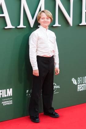 Hamnet UK premiere, BFI London Film Festival, Royal Festival Hall, London, 11 October 2025. Jacobi Jupe attends the BFI London Film Festival; the UK premiere of HAMNET on Saturday 11 October 2025 at Royal Festival Hall, London. ., Credit:Julie Edwards Avalon  Copyright: xJuliexEdwardsx xAvalonx 1044791014