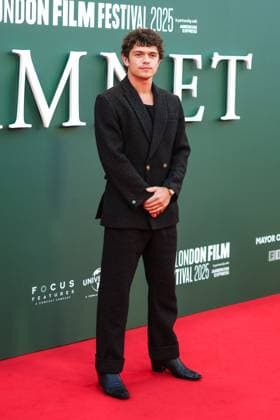 Hamnet UK premiere, BFI London Film Festival, Royal Festival Hall, London, 11 October 2025. Noah Jupe attends the BFI London Film Festival; the UK premiere of HAMNET on Saturday 11 October 2025 at Royal Festival Hall, London. ., Credit:Julie Edwards Avalon  Copyright: xJuliexEdwardsx xAvalonx 1044791055