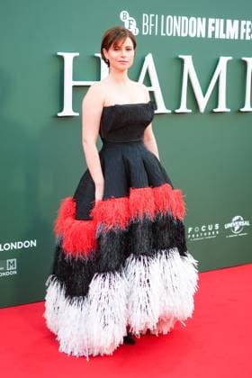 Hamnet UK premiere, BFI London Film Festival, Royal Festival Hall, London, 11 October 2025. Jessie Buckley attends the BFI London Film Festival; the UK premiere of HAMNET on Saturday 11 October 2025 at Royal Festival Hall, London. ., Credit:Julie Edwards Avalon  Copyright: xJuliexEdwardsx xAvalonx 1044791146