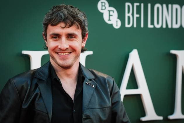 Hamnet UK premiere, BFI London Film Festival, Royal Festival Hall, London, 11 October 2025. Paul Mescal attends the BFI London Film Festival; the UK premiere of HAMNET on Saturday 11 October 2025 at Royal Festival Hall, London. ., Credit:Julie Edwards Avalon  Copyright: xJuliexEdwardsx xAvalonx 1044791231