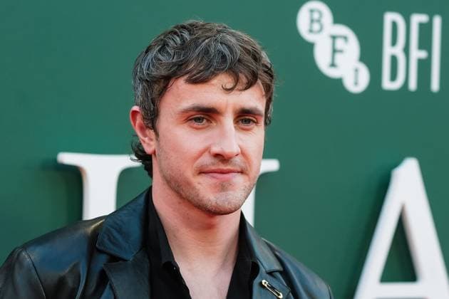 Entertainment Bilder des Tages Hamnet UK premiere, BFI London Film Festival, Royal Festival Hall, London, 11 October 2025. Paul Mescal attends the BFI London Film Festival; the UK premiere of HAMNET on Saturday 11 October 2025 at Royal Festival Hall, London. ., Credit:Julie Edwards Avalon  Copyright: xJuliexEdwardsx xAvalonx 1044791243