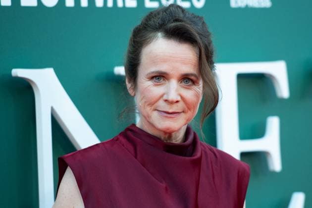 London BFI Hamnet Premiere Emily Watson attending the Hamnet Premiere as part of the BFI London Film Festival in London, England on October 11, 2025. Photo by Aurore Marechal ABACAPRESS.COM London  Copyright: xMarechalxAurore ABACAx