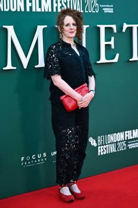 London BFI Hamnet Premiere Maggie O Farrell attending the Hamnet Premiere as part of the BFI London Film Festival in London, England on October 11, 2025. Photo by Aurore Marechal ABACAPRESS.COM London  Copyright: xMarechalxAurore ABACAx
