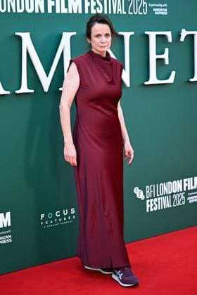 London BFI Hamnet Premiere Emily Watson attending the Hamnet Premiere as part of the BFI London Film Festival in London, England on October 11, 2025. Photo by Aurore Marechal ABACAPRESS.COM London  Copyright: xMarechalxAurore ABACAx