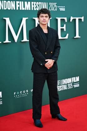 London BFI Hamnet Premiere Noah Jupe attending the Hamnet Premiere as part of the BFI London Film Festival in London, England on October 11, 2025. Photo by Aurore Marechal ABACAPRESS.COM London  Copyright: xMarechalxAurore ABACAx