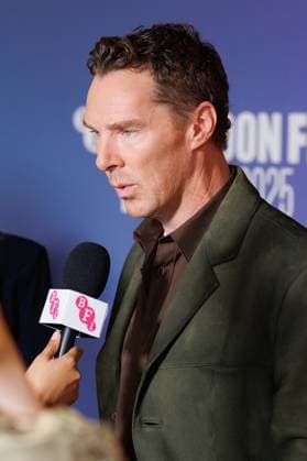 The Thing with Feathers, BFI London Film Festival, BFI Southbank, London, UK, 11 October 2025. Benedict Cumberbatch - BFI LFF - The Thing with Feathers - Red Carpet Interview - BFI Southbank, London, UK on 11th October 2025, Credit:Manuela Langotsch Avalon United Kingdom, London, BFI Southbank Copyright: xManuelaxLangotschx xAvalonx 1044823756