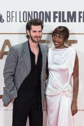 After The Hunt Gala at 69th BFI London Film Festival LONDON, UNITED KINGDOM - OCTOBER 11: Andrew Garfield and Ayo Edebiri attend the UK premiere of After The Hunt during the 69th BFI London Film Festival at the Royal Festival Hall in London, United Kingdom on October 11, 2025. Wiktor Szymanowicz Anadolu London United Kingdom. Editorial use only. Please get in touch for any other usage.  Copyright: x2025xAnadoluxWiktorxSzymanowiczx
