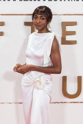 After The Hunt Gala at 69th BFI London Film Festival LONDON, UNITED KINGDOM - OCTOBER 11: Ayo Edebiri attends the UK premiere of After The Hunt during the 69th BFI London Film Festival at the Royal Festival Hall in London, United Kingdom on October 11, 2025. Wiktor Szymanowicz Anadolu London United Kingdom. Editorial use only. Please get in touch for any other usage.  Copyright: x2025xAnadoluxWiktorxSzymanowiczx