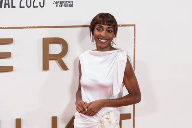 After The Hunt Gala at 69th BFI London Film Festival LONDON, UNITED KINGDOM - OCTOBER 11: Ayo Edebiri attends the UK premiere of After The Hunt during the 69th BFI London Film Festival at the Royal Festival Hall in London, United Kingdom on October 11, 2025. Wiktor Szymanowicz Anadolu London United Kingdom. Editorial use only. Please get in touch for any other usage.  Copyright: x2025xAnadoluxWiktorxSzymanowiczx