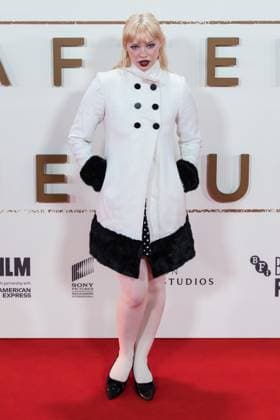 After The Hunt Gala at 69th BFI London Film Festival LONDON, UNITED KINGDOM - OCTOBER 11: Dakota Warren attends the UK premiere of After The Hunt during the 69th BFI London Film Festival at the Royal Festival Hall in London, United Kingdom on October 11, 2025. Wiktor Szymanowicz Anadolu London United Kingdom. Editorial use only. Please get in touch for any other usage.  Copyright: x2025xAnadoluxWiktorxSzymanowiczx