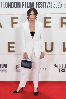 After The Hunt Gala at 69th BFI London Film Festival LONDON, UNITED KINGDOM - OCTOBER 11: Minnie Driver attends the UK premiere of After The Hunt during the 69th BFI London Film Festival at the Royal Festival Hall in London, United Kingdom on October 11, 2025. Wiktor Szymanowicz Anadolu London United Kingdom. Editorial use only. Please get in touch for any other usage.  Copyright: x2025xAnadoluxWiktorxSzymanowiczx