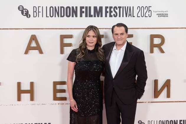 After The Hunt Gala at 69th BFI London Film Festival LONDON, UNITED KINGDOM - OCTOBER 11: Mai-Linh Stuhlbarg and Michael Stuhlbarg attend the UK premiere of After The Hunt during the 69th BFI London Film Festival at the Royal Festival Hall in London, United Kingdom on October 11, 2025. Wiktor Szymanowicz Anadolu London United Kingdom. Editorial use only. Please get in touch for any other usage.  Copyright: x2025xAnadoluxWiktorxSzymanowiczx