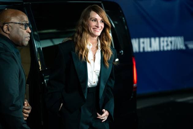 After the Hunt Headline Gala - The 69th BFI London Film Festival in UK - 11 Oct 2025 Julia Roberts attends the After the Hunt Headline Gala at the 69th BFI London Film Festival at The Royal Festival Hall. London United Kingdom Copyright: xLounisxTiarx xSOPAxImagesx _DSC0417