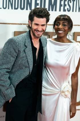 After the Hunt Headline Gala - The 69th BFI London Film Festival in UK - 11 Oct 2025 Andrew Garfield and Ayo Edebiri attend the After the Hunt Headline Gala at the 69th BFI London Film Festival at The Royal Festival Hall. London United Kingdom Copyright: xLounisxTiarx xSOPAxImagesx _DSC0396