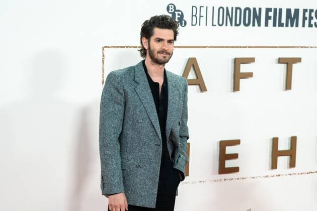 After the Hunt Headline Gala - The 69th BFI London Film Festival in UK - 11 Oct 2025 Andrew Garfield attends the After the Hunt Headline Gala at the 69th BFI London Film Festival at The Royal Festival Hall. London United Kingdom Copyright: xLounisxTiarx xSOPAxImagesx _DSC0347