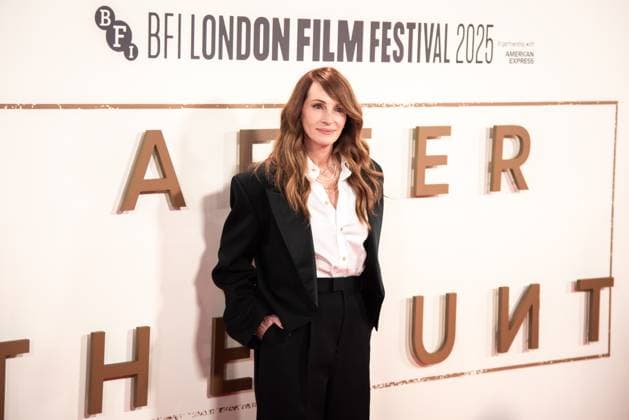 After The Hunt Headline Gala - The 69th BFI London Film Festival, UK - 12 Oct 2025 Julia Roberts attends the Headline Gala screening of After The Hunt during the 69th BFI London Film Festival at The Royal Festival Hall. London United Kingdom Copyright: xLoredanaxSangiulianox xSOPAxImagesx LSangiuliano-5557