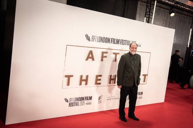 After The Hunt Headline Gala - The 69th BFI London Film Festival, UK - 12 Oct 2025 Luca Guadagnino attends the Headline Gala screening of After The Hunt during the 69th BFI London Film Festival at The Royal Festival Hall. London United Kingdom Copyright: xLoredanaxSangiulianox xSOPAxImagesx LSangiuliano-5667