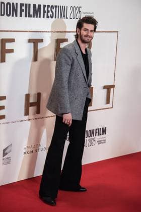 After The Hunt Headline Gala - The 69th BFI London Film Festival, UK - 12 Oct 2025 Andrew Garfield attends the Headline Gala screening of After The Hunt during the 69th BFI London Film Festival at The Royal Festival Hall. London United Kingdom Copyright: xLoredanaxSangiulianox xSOPAxImagesx LSangiuliano-5418