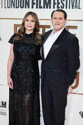London BFI After The Hunt Premiere Mai-Linh Stuhlbarg and Michael Stuhlbarg attending the After The Hunt Premiere as part of the BFI London Film Festival in London, England on October 11, 2025. Photo by Aurore Marechal ABACAPRESS.COM London  Copyright: xMarechalxAurore ABACAx