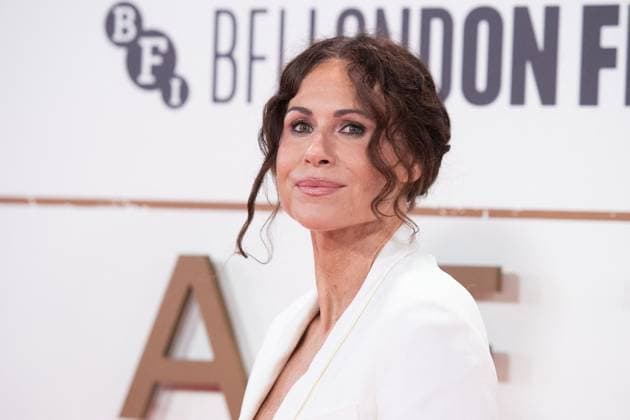 London BFI After The Hunt Premiere Minnie Driver attending the After The Hunt Premiere as part of the BFI London Film Festival in London, England on October 11, 2025. Photo by Aurore Marechal ABACAPRESS.COM London  Copyright: xMarechalxAurore ABACAx