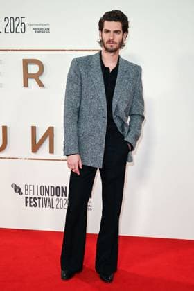 London BFI After The Hunt Premiere Andrew Garfield attending the After The Hunt Premiere as part of the BFI London Film Festival in London, England on October 11, 2025. Photo by Aurore Marechal ABACAPRESS.COM London  Copyright: xMarechalxAurore ABACAx