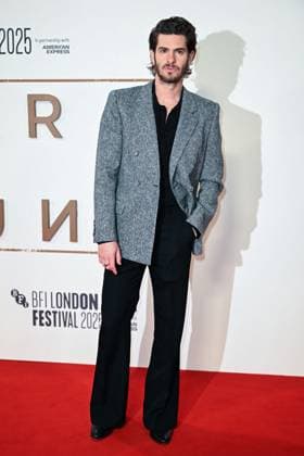 London BFI After The Hunt Premiere Andrew Garfield attending the After The Hunt Premiere as part of the BFI London Film Festival in London, England on October 11, 2025. Photo by Aurore Marechal ABACAPRESS.COM London  Copyright: xMarechalxAurore ABACAx