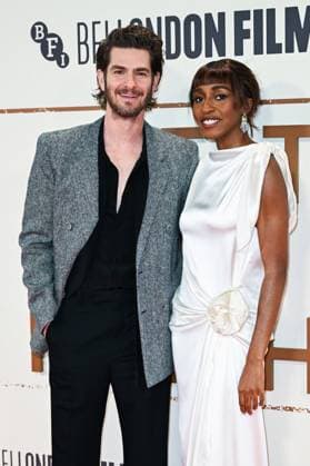 London BFI After The Hunt Premiere Andrew Garfield and Ayo Edebiri attending the After The Hunt Premiere as part of the BFI London Film Festival in London, England on October 11, 2025. Photo by Aurore Marechal ABACAPRESS.COM London  Copyright: xMarechalxAurore ABACAx