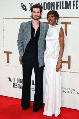 London BFI After The Hunt Premiere Andrew Garfield and Ayo Edebiri attending the After The Hunt Premiere as part of the BFI London Film Festival in London, England on October 11, 2025. Photo by Aurore Marechal ABACAPRESS.COM London  Copyright: xMarechalxAurore ABACAx