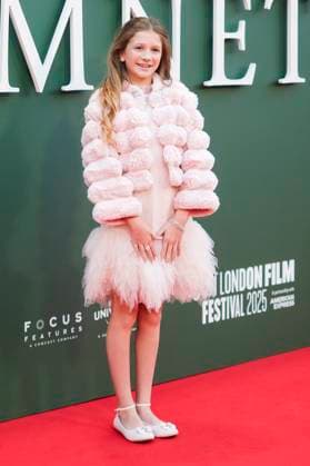 Olivia Lynes at the premiere of the feature film Hamnet at the 69 BFI London Film Festival 2025 at the Royal Festival Hall London, 11 10 2025 Foto:xJ.xEdwardsx xFuturexImagex hamnet_5005